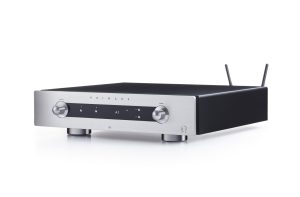 Primare I35 Prisma modular integrated amplifier and network player angle titanium