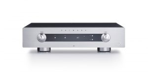 Primare I35 modular integrated amplifier front titanium