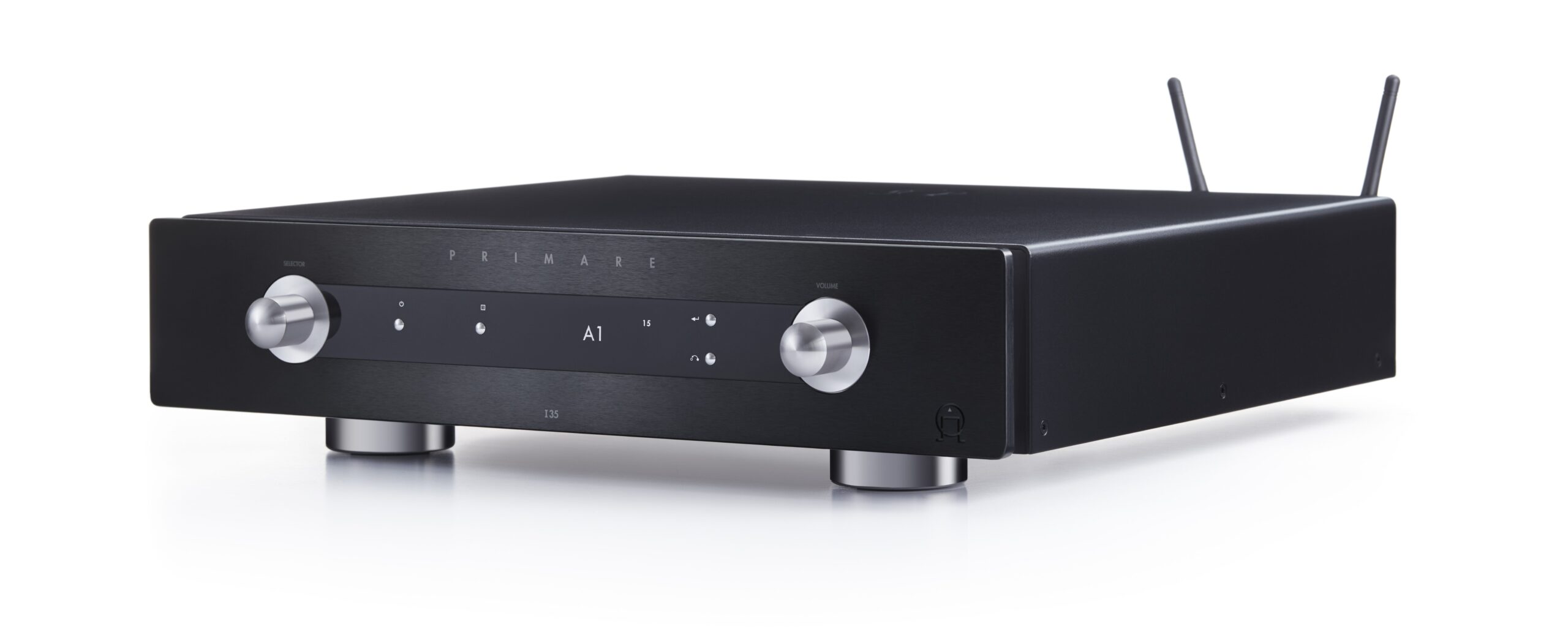 Primare I35 Prisma modular integrated amplifier and network player side black