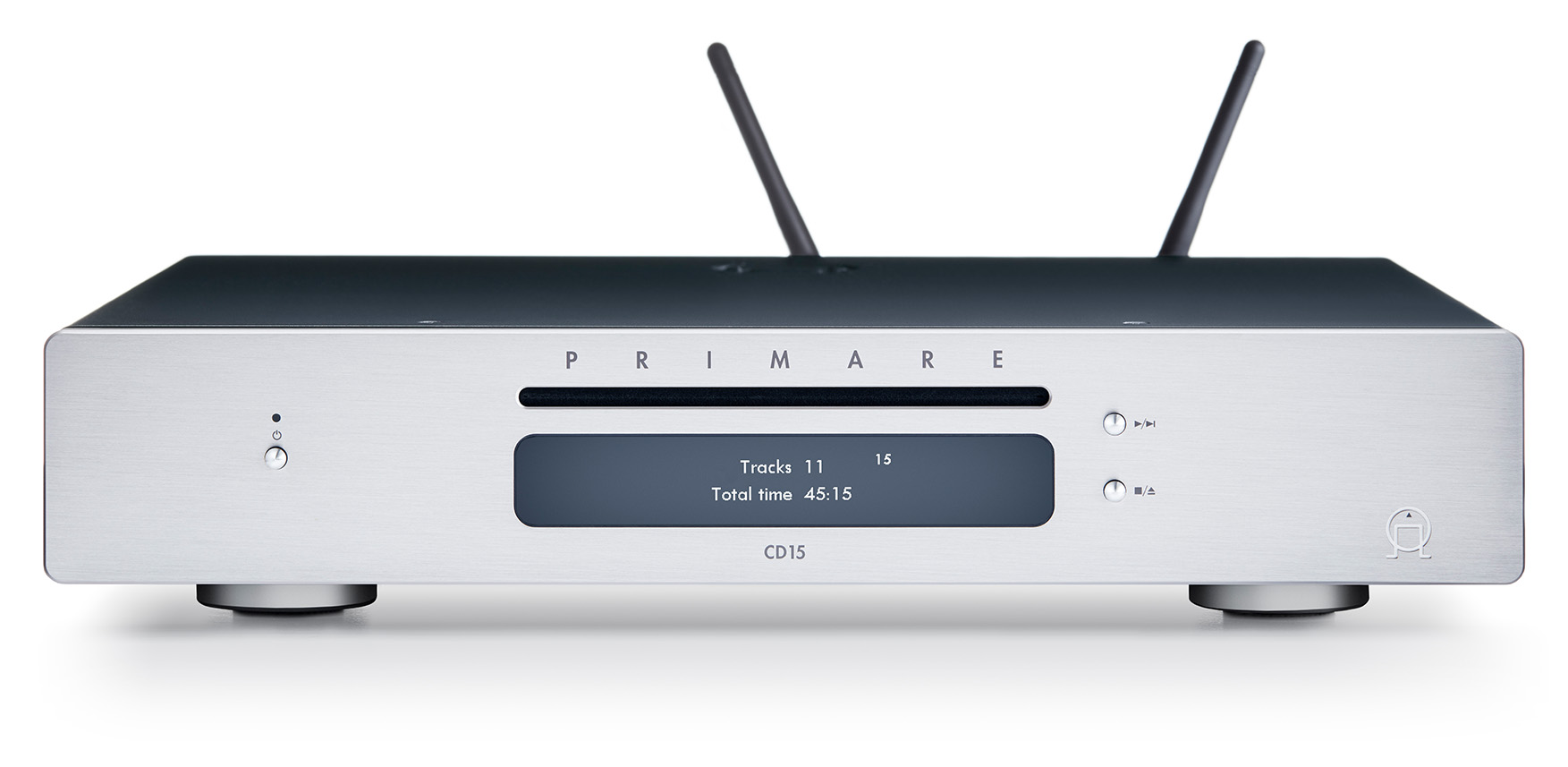 Primare CD15 Prisma CD and network player front titanium